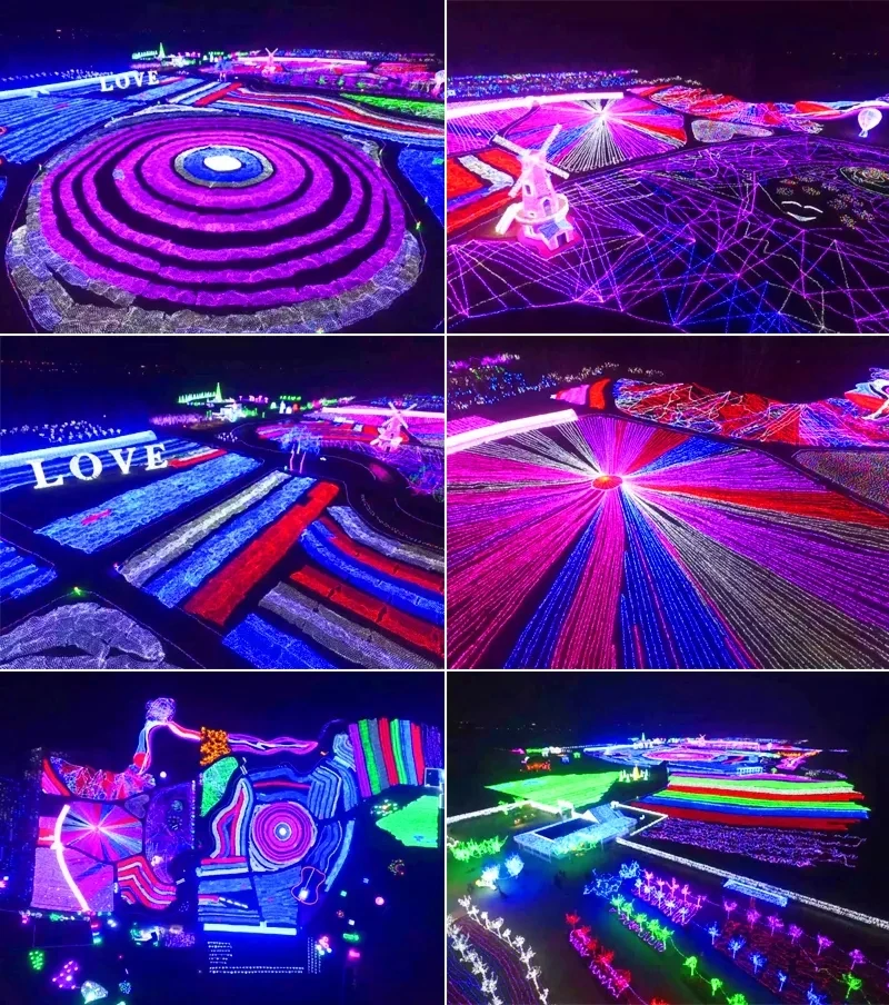 Christmas Led Net 8m10m Overhead Programmable Led Diwali Net Mesh Fairy ...