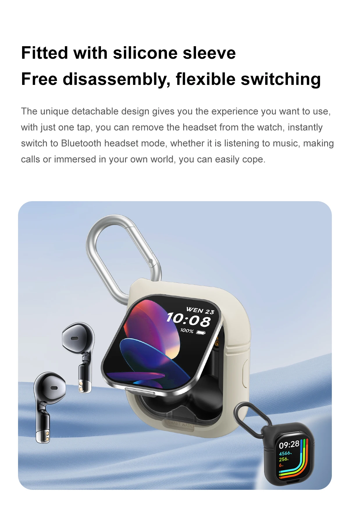 Chinese factory supplier supply  2025 D8pro 2 In 1 Men Smart Watch With Wireless Earbuds Bt Music Heart Rate Women Relojes Sports Smartwatch With Silicone Sleeve - Buy 2-in-1 Smart Watch smart Watch With Wireless Earbuds 2025 Smart Watch smart Watch Woman relojes Smart Watch relojes Smart Watch 2025