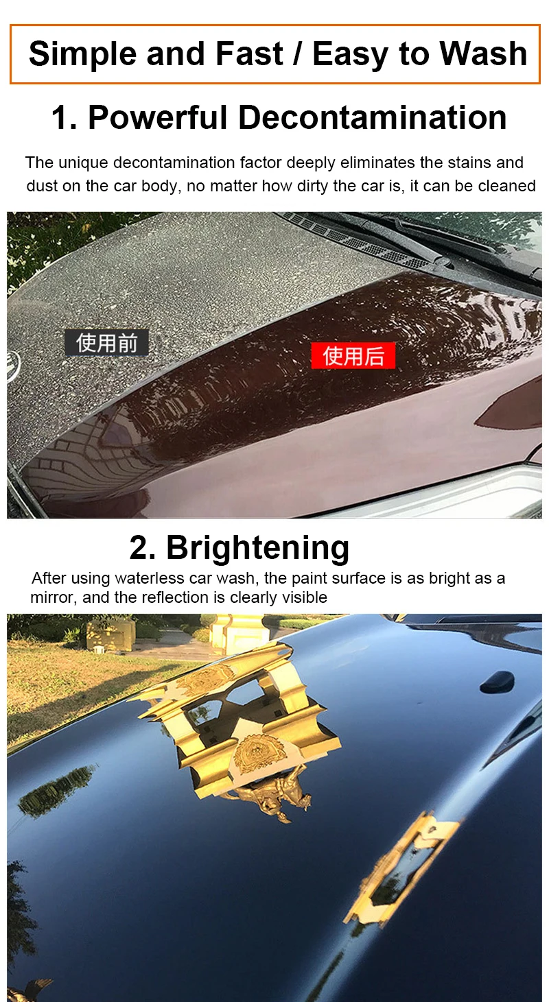 High Quality Waterless Hydro Car Wash Soap Shampoo Formualtion Buy