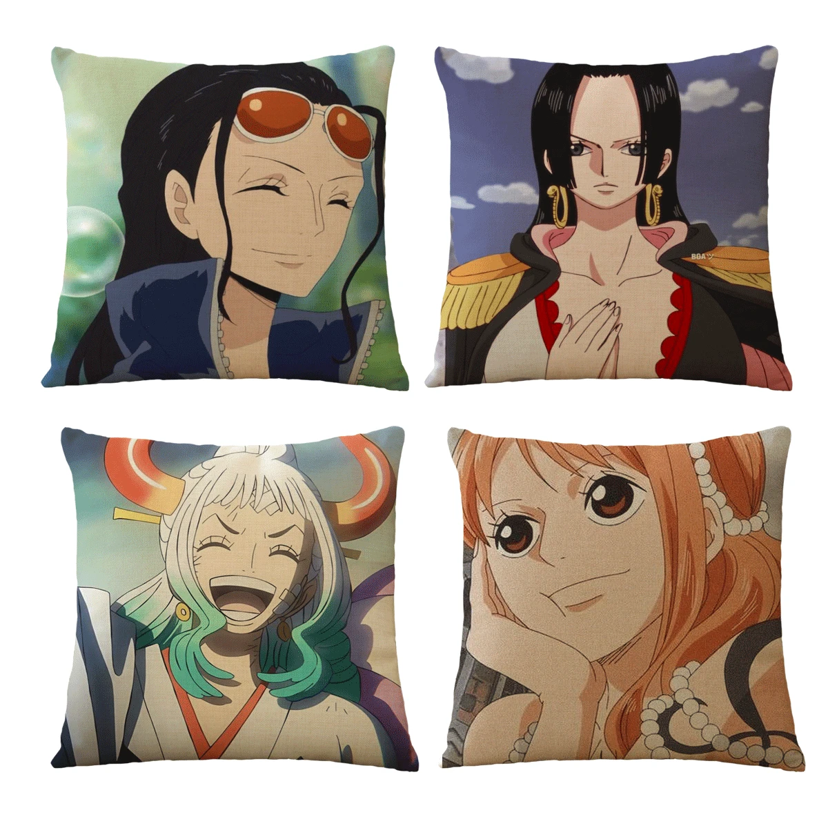 ワンピース枕ルフィソロンシオバナメイゼソファリネン室内装飾