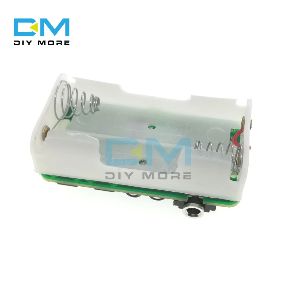 Kit de Radio FM 76~108MHZ DIY Tipo Con Bateria AA