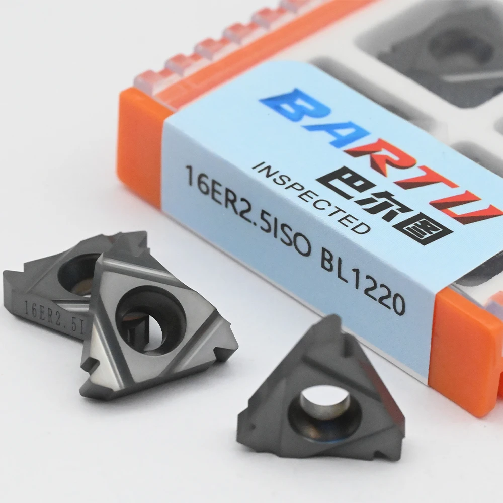 Replacable Threaded Carbide 16ER2.5ISO BL1120 Threaded Inserts Indexable Tungsten Carbide Turning ...