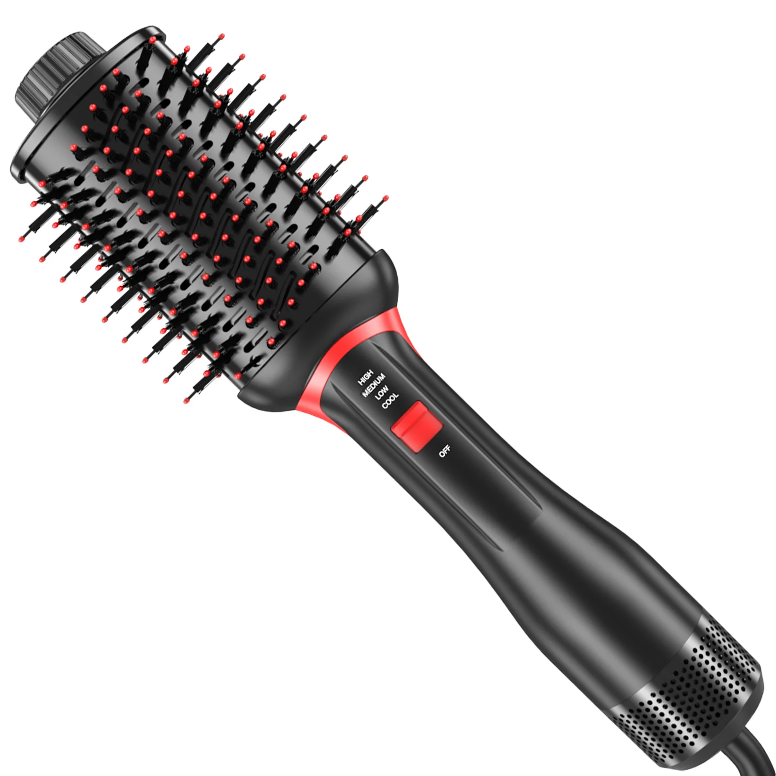 2024 Professional Beauty Tools Black Volumizer Hot Air Brush