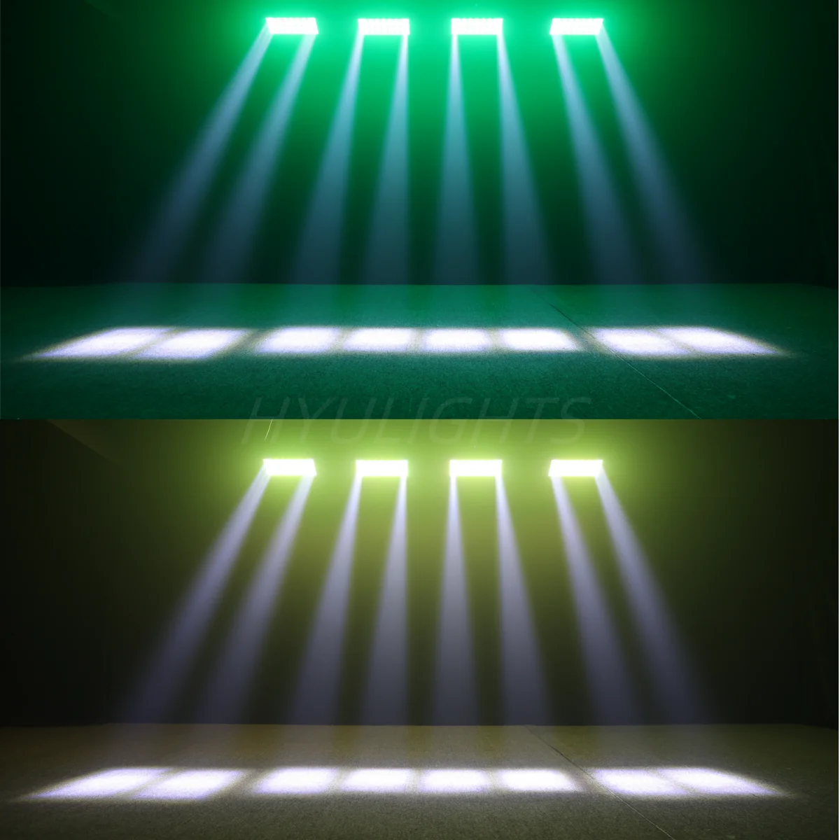 300W DMX512 RGBW Color LED Stage Lights High Brightness Strobe