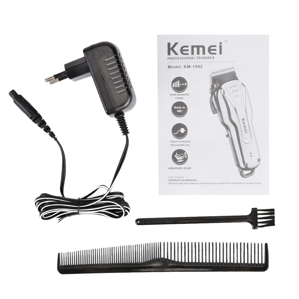 Kemei KM-1992 tondeuse à cheveux - Aness-Shop