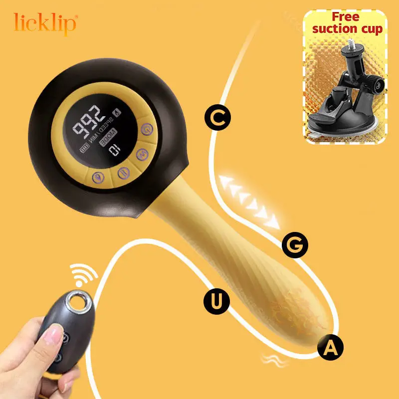 Small Sex Machine Smart Display Detachable Female Remote Control Dildo Masturbator Thermostatic Vibrator Intense Massage Thrill