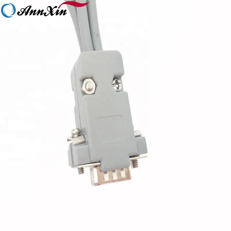 High Quality 17cm DB9 Pin to 4*XLR Plug Two Male/two Female Cable for Speaker