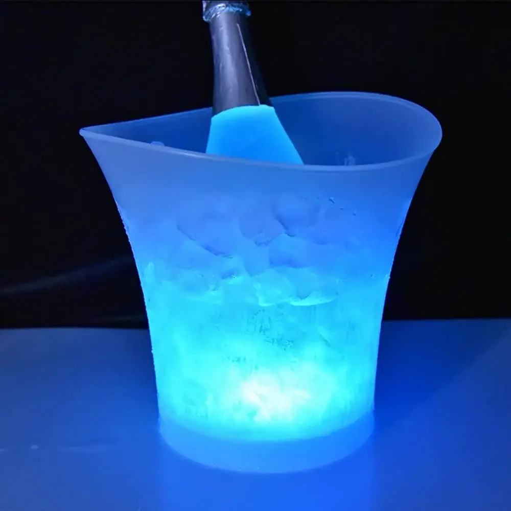 Customized 5l Ice Bucket With Led For Bar Party Buy 5l Ice Bucket