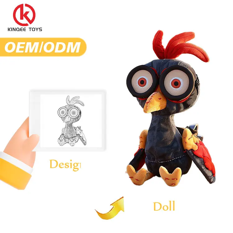 Low MOQ Custom Design Stuff Plush Doll Backpack Stuffed  Plushie Custom Manufacturers Animal Custom Plush Toy