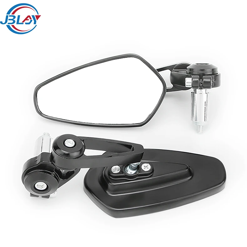 Wholesale Price Motorcycle Scooter Mirror Rearview Manufacturer Aluminum  Alloy Motorcycle Bar End Mirrors