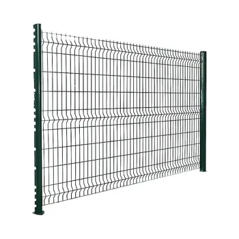 Metal Curved Welded Wire Mesh Garden Outdoor Home 3D Fence