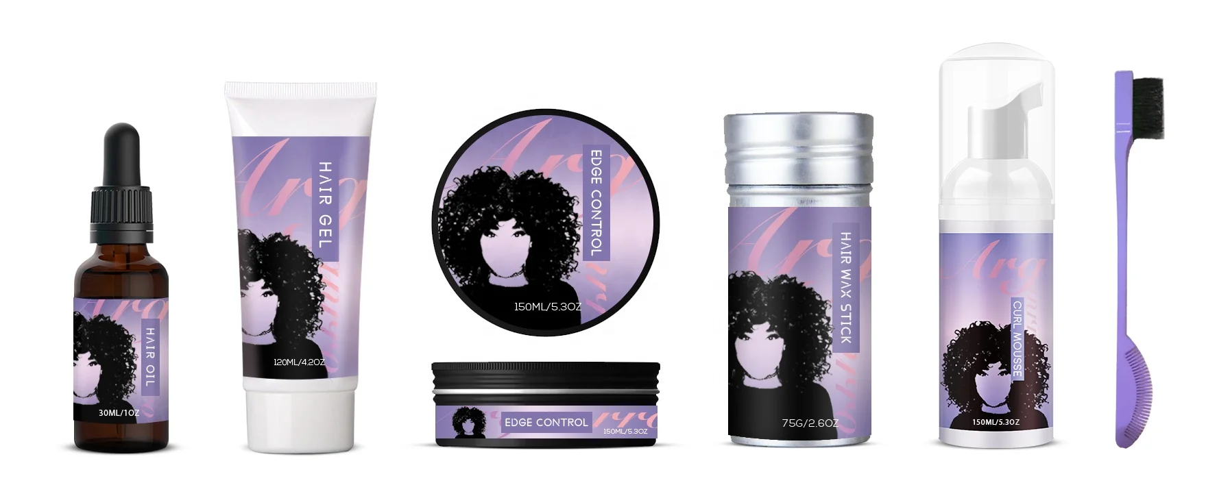 Private Label Control Frizzy Add Shine and Moisturize Twist Lock Rich Foam Alcohol Free Foam Mousse Hair Products