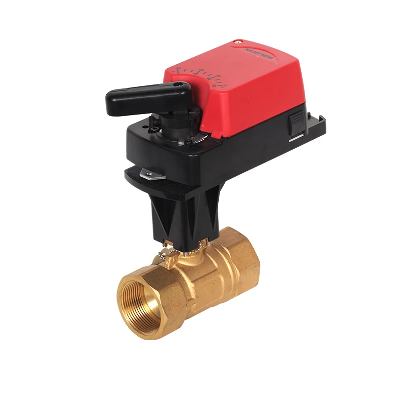 Two Way Electric Control Ball Valve with Damper Actuator DN15