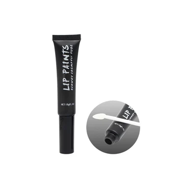 Wholesale empty 18g matte black soft tubes logo printing for cosmetic packaging