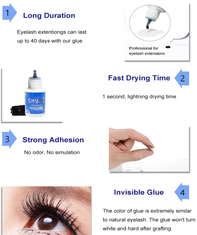 Sky Glue S Korea Black Sky Glue Eyelash Extensions Sky Eyelash Glue Buy Sky Glue Black Top 3846