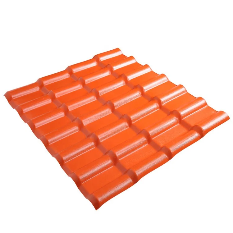 ridge Tiles and Making Plant Large Long Span Roofing Noise Insulation Plastic Pvc Corrugated Resin Roofing Sheets