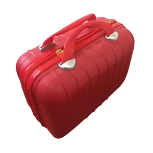 New Arrival Abs Hard Shell Portable Beauty Case Women Cosmetic Travel Makeup Suitcase