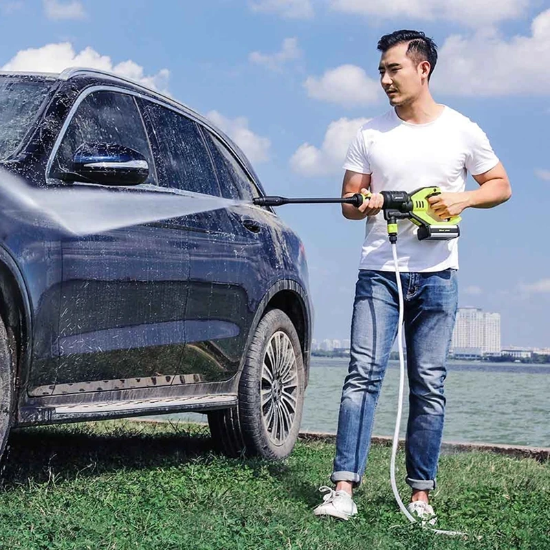 Youpin MI Youpin Ручной беспроводной флеш пистолет JW31 2,2 мпа давление воды 180L/h поток воды 2500 мА/ч, литий-ионный аккумулятор