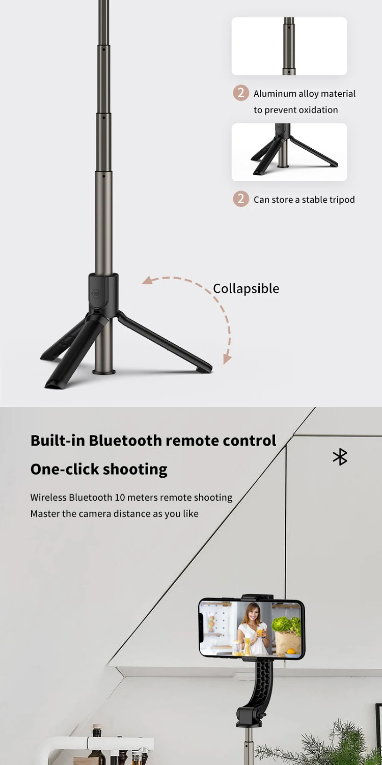5 in 1 selfie stick