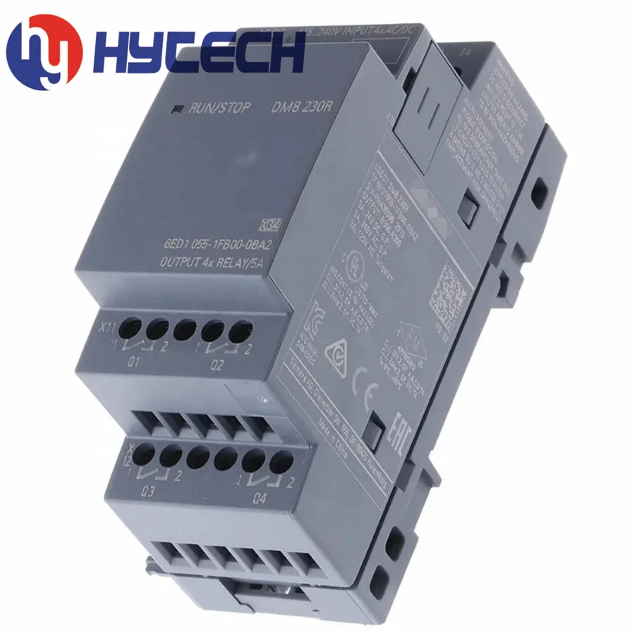 Siemens LOGO! DM8 230R - Expansion Module for PLC Control, image size:896x895