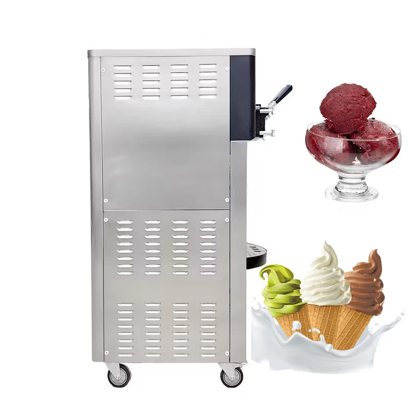 Ice Cream Maker Ice Cream Machine Large Capacity 50l/H Ice Cream Machine Soft