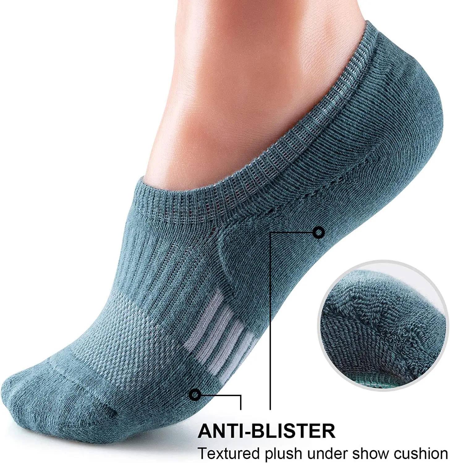 Custom Compression Ankle Running Socks Breathable Performance Athletic