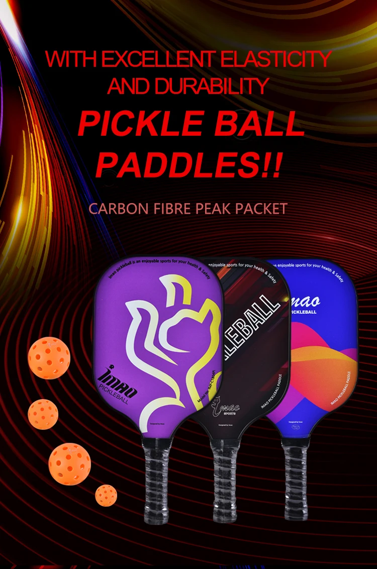 Customize Factory Direct Durable Affordable Carbon Fiber Pickleball ...