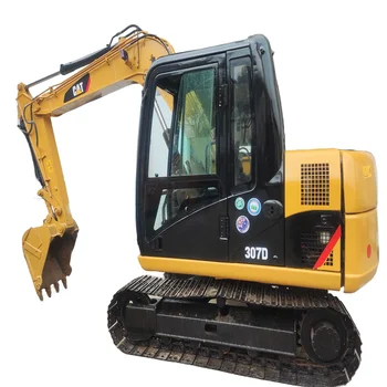 Used mini excavator Caterpillar 307D  crawler excavator with good condition for sale
