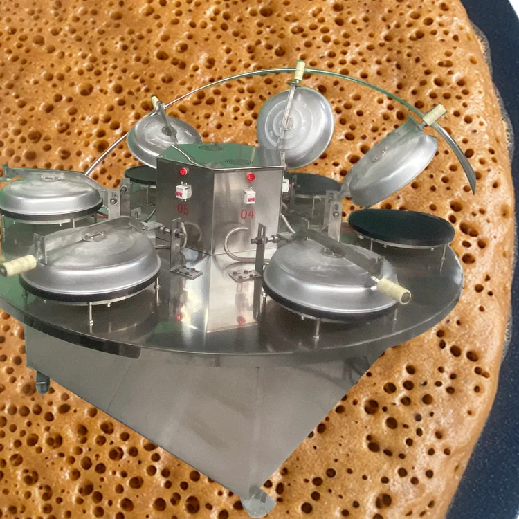 Factory Directly Ethiopian Traditional  Injera Making Products  Teff Flat Bread Mogogo Enjera Maker Machines for Sales