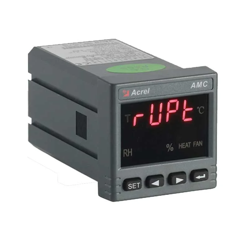 Acrel Factory Sales Digital RS485 Modbus Measuring One Channel Temperature and Humidity Controller with Sensors in Terminal Box