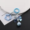Azul - Colgante de cuentas redondas