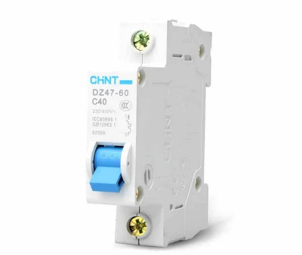Cost Price Customized Miniature Chint Type C 2 Poles 30 Amp Circuit Breaker