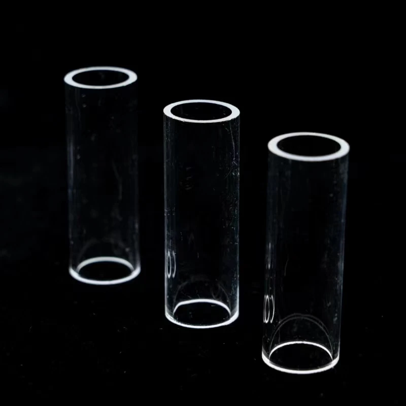 Heat Resistant Glass Tube Quartz Tube Customized Size Clear Quartz Pipe ...