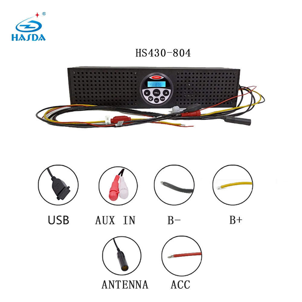 2021 Waterproof Outdoor Rv Caravans Stereo Bt Soundbar Buy Rv Stereo