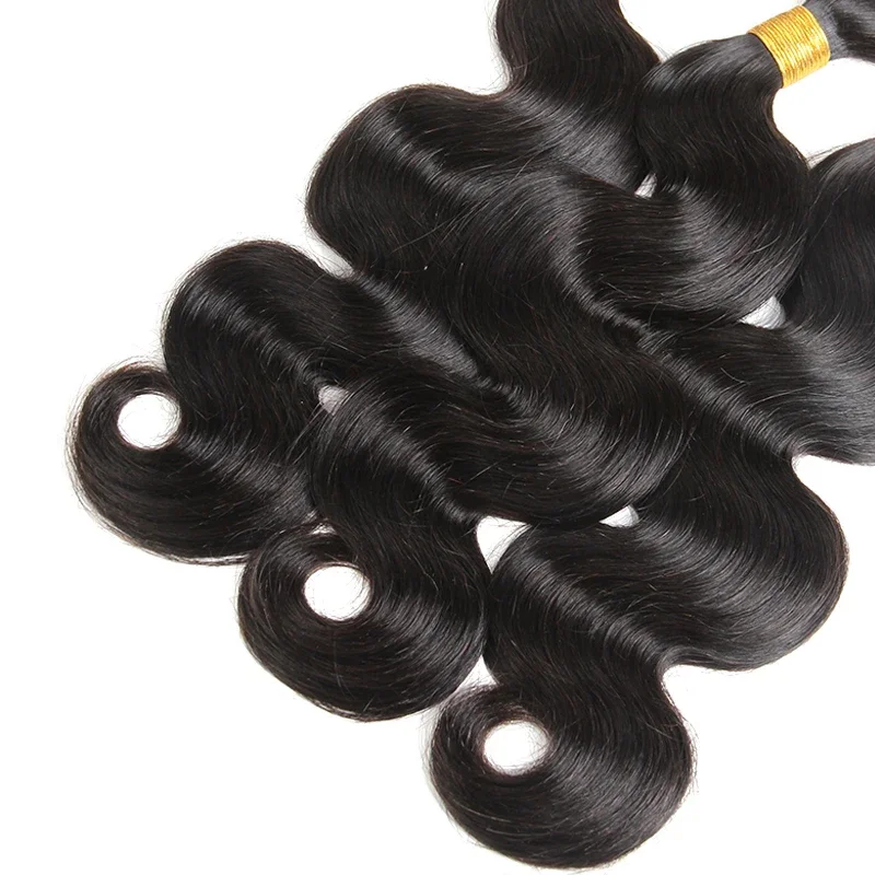 Remy Brazilian Human Hair Body Wave Braiding Bulks For Women 1/3 Bundles_voghion.com