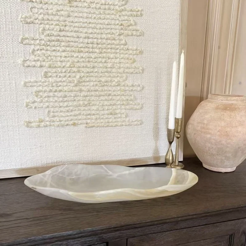 Large Hand Carved White Onyx Marble Fruit Bowl| Alibaba.com