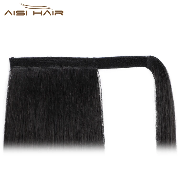 Aisi Hair длинные натуральные волнистые синтетические волосы для конского хвоста термостойкие волоконные накладные на клипсе наращивания волос