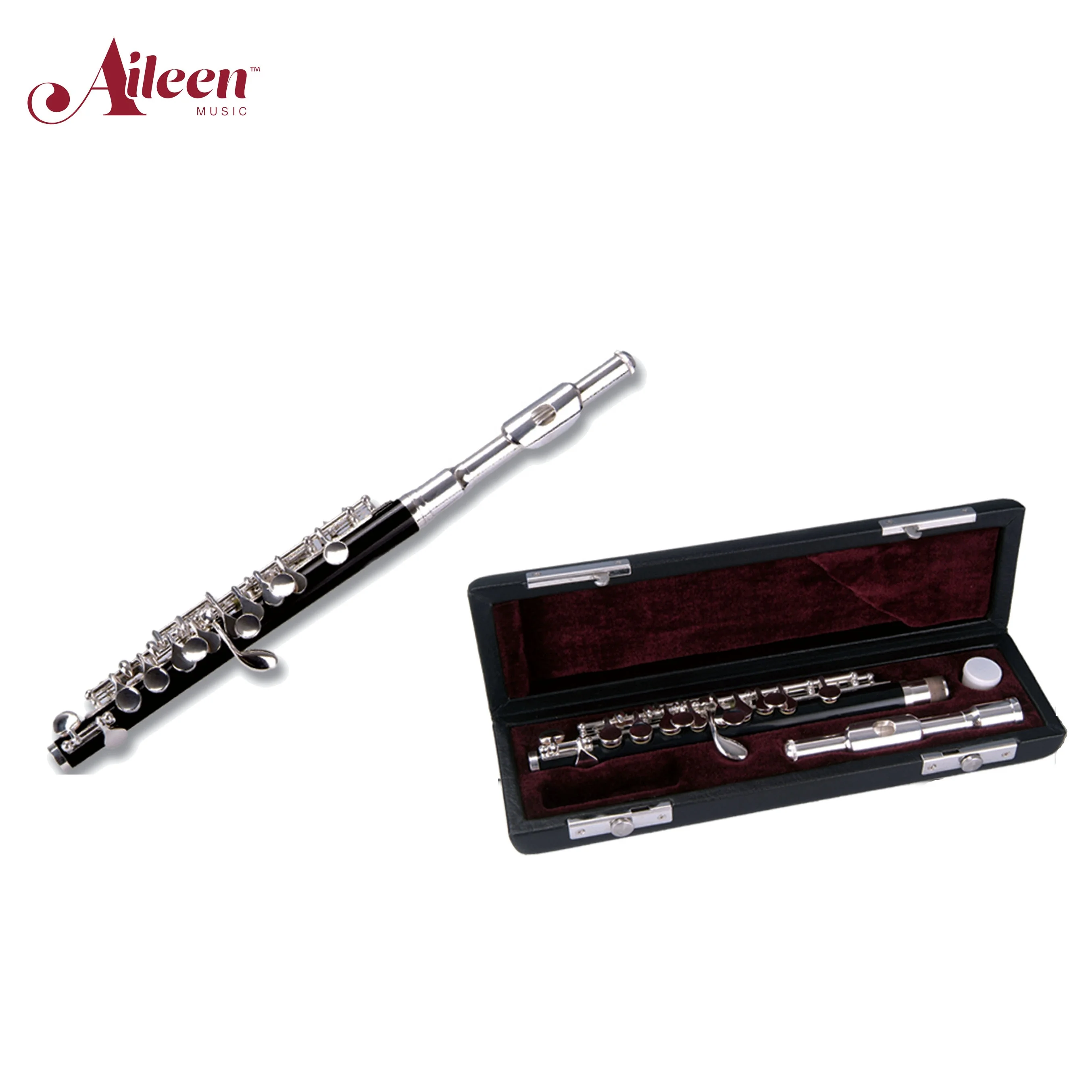 镀银头-接头和钥匙标准短笛长笛(pc5011s)