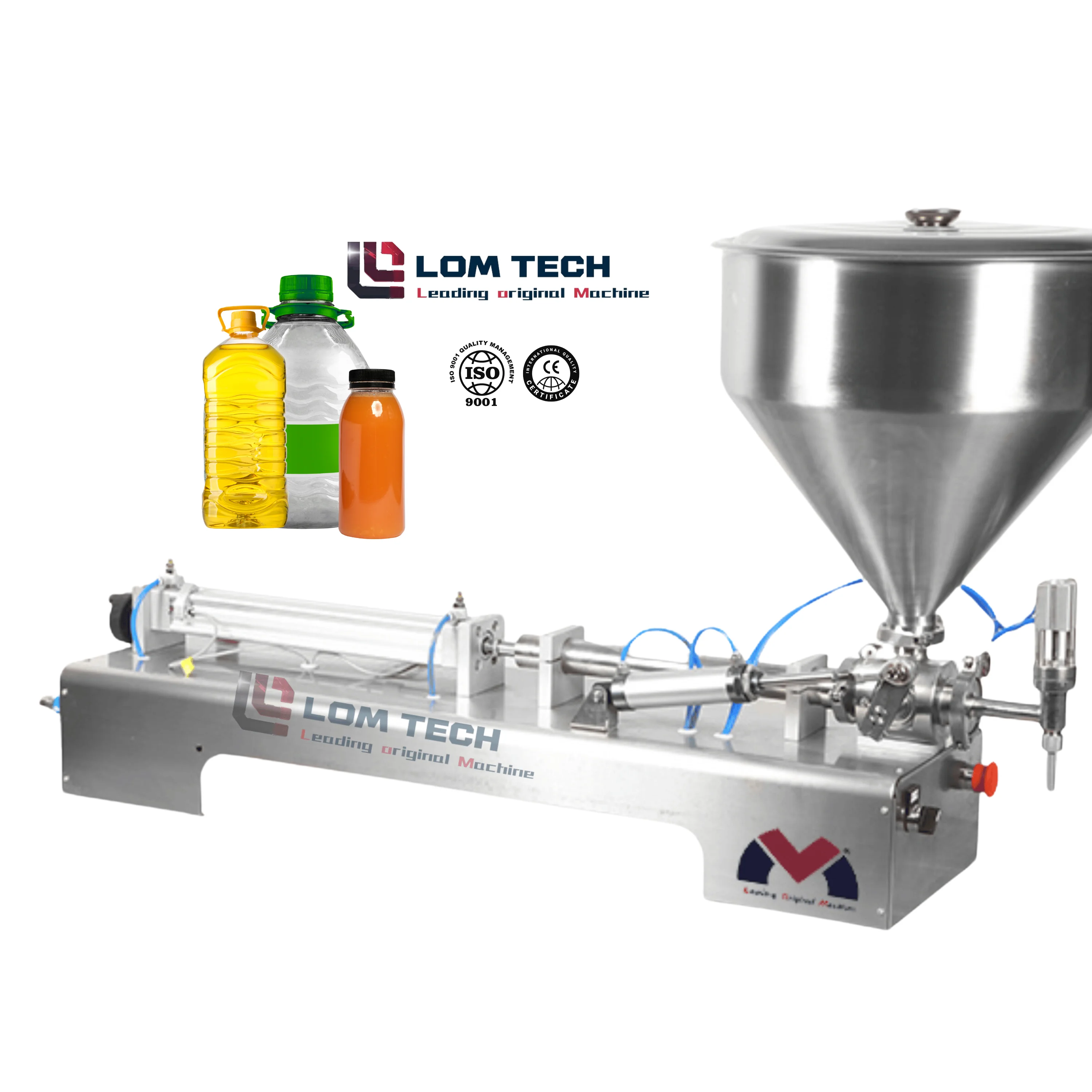 Semi-Automatic Filling Machine for Aluminum Cans for Rich Water Hydrogen Oil and Juice Beverages New for Manufacturing Plants