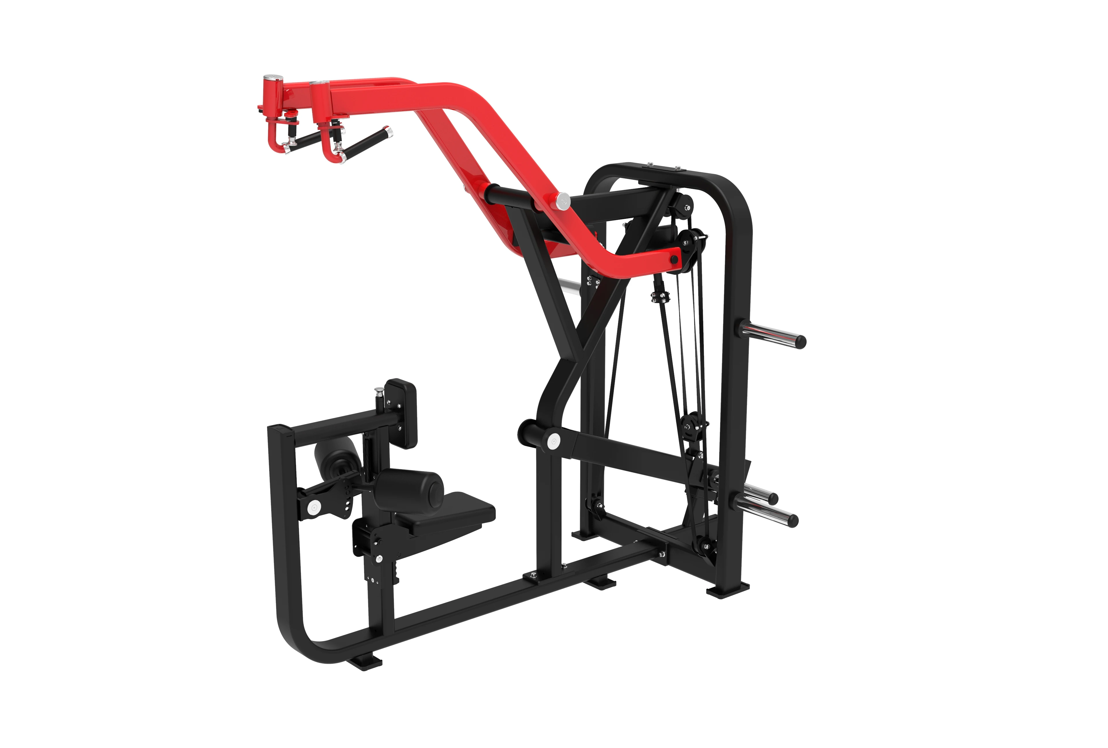 TZ Fitness MP-8147 Steel High Row Machine - Back & Arms Exercise