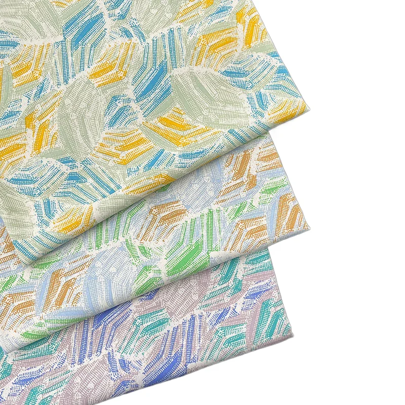Popular Designs Printed 100% Rayon Viscose Summer Print Floral Fabric for Dress