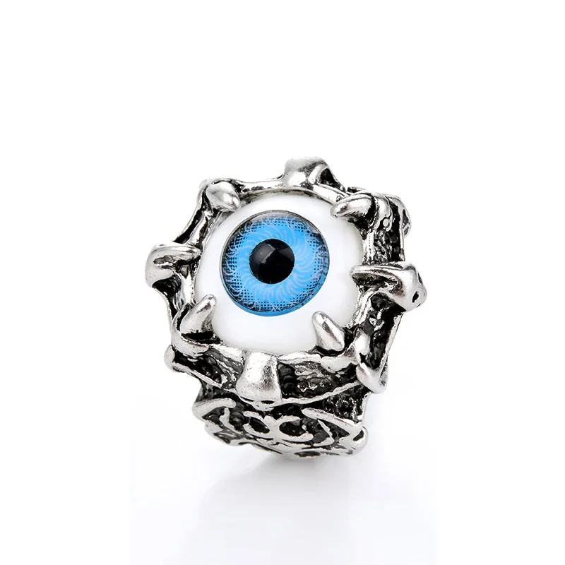 Amazon.com: Sterling Silver Evil Eye Ring Spiritual Blue third Turkish Evil  Eye Rings Inspirational Faith for Women Jewelry Size 7: Clothing, Shoes &  Jewelry