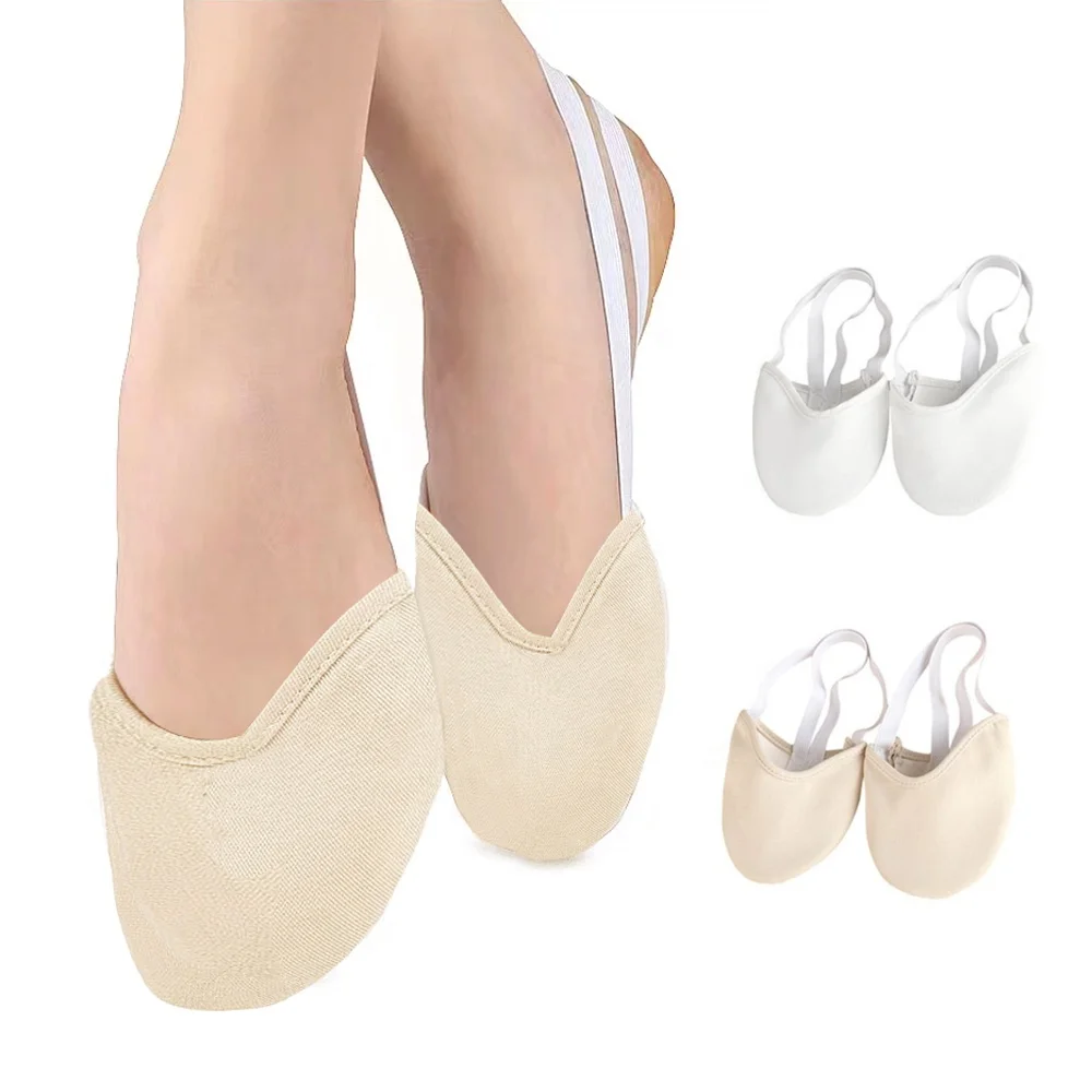 Half Soft Sole Dance Toe Pad Ballet Pointe Dance Shoes