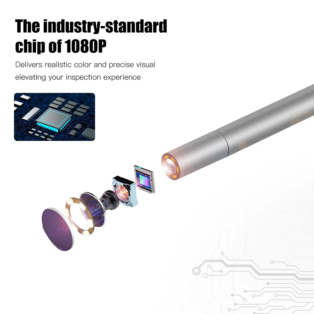 Flexible Video Borescope Industrial Inspection Hd Mini Mobil Portable Medical Module Dual Endoscope Camera with Screen Monitor supplier