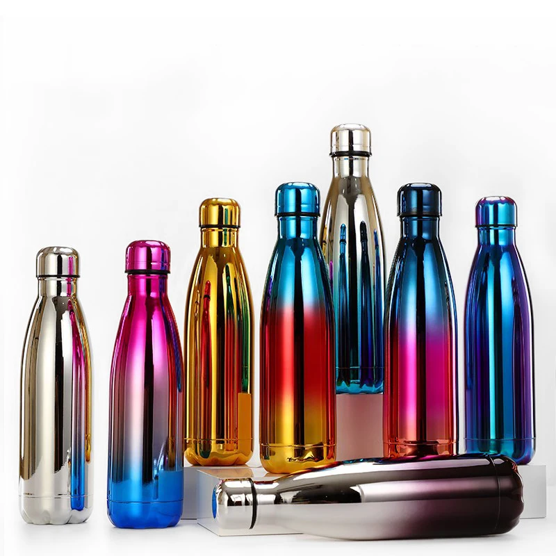 500ml Bullet Shape Thermos Bottle Large Capacity Stainless Steel Water  Bottle Portable Vacuum Flasks Thermos Cup