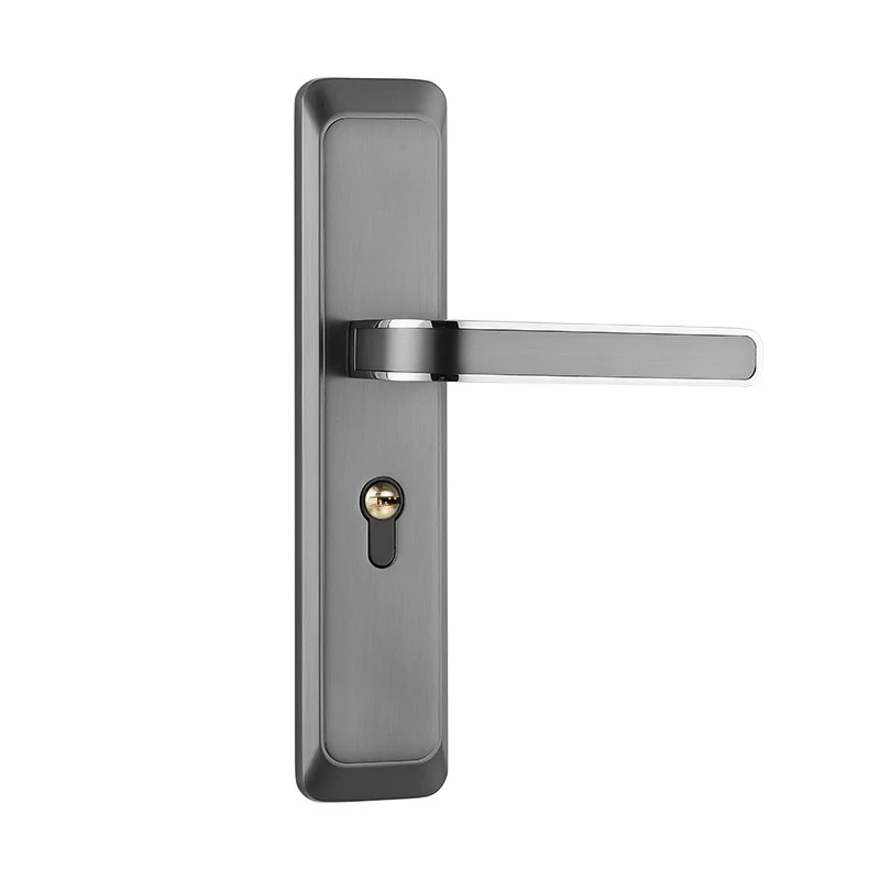 Modern Design Factory Supply Three-Color Simple Door Lock Integrated Universal Indoor Household Door Lever Fashionable & Stylish