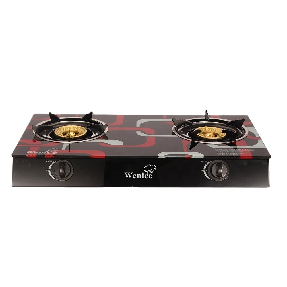 unbreakable glass gas stove