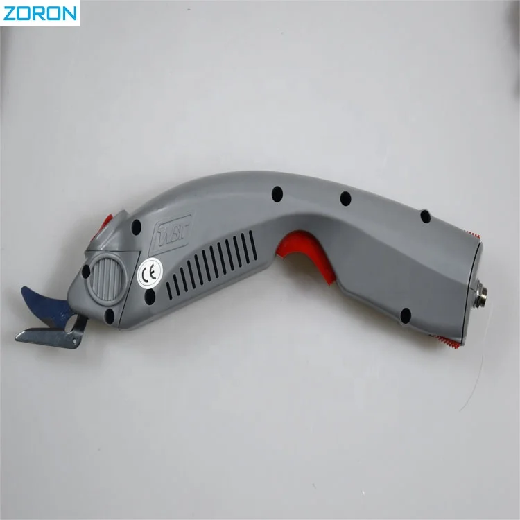 Беспроводные электрические ножницы голубые