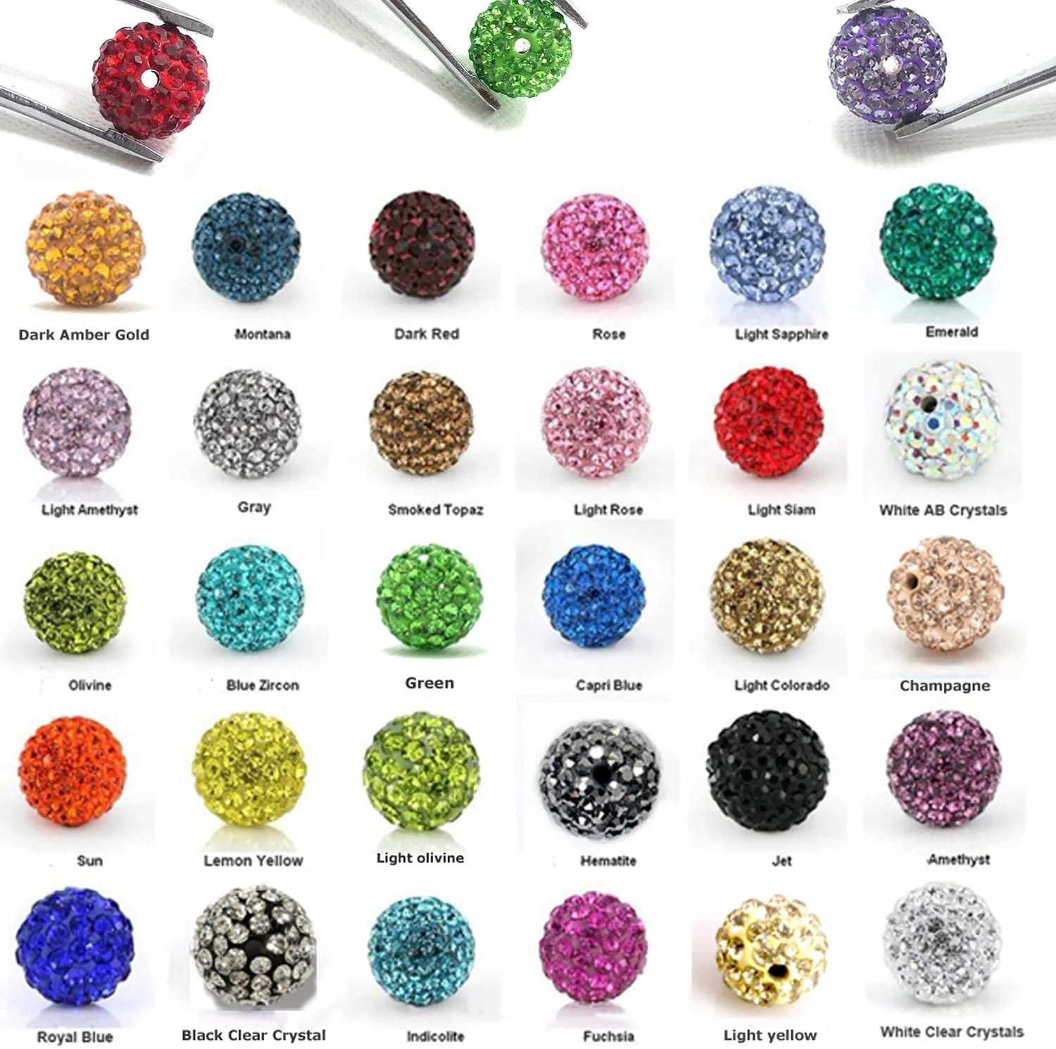 Wholesale 8/10/12mm Drill Beads Bracelet Accessories Straight Hole Soft ...