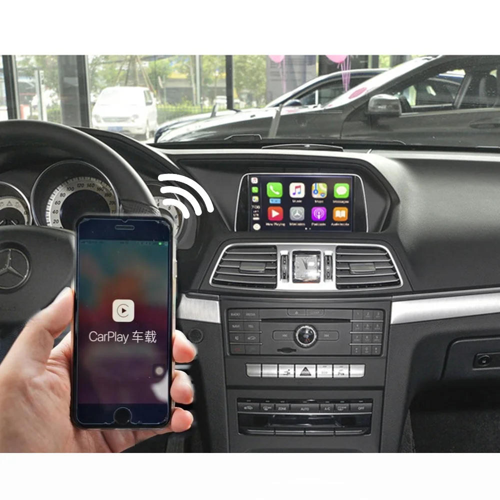 обновление экрана автомобиля carplay dongle для mercedes w246 w212 w204  ntg4.5 carplay комплект видеоинтерфейса модуль камеры карта музыкальный  вызов| Alibaba.com